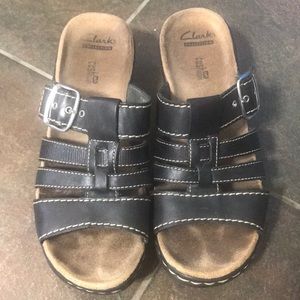 Clarks leather sandals